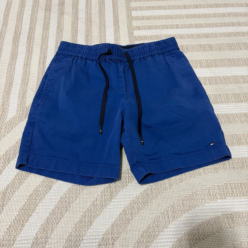 Tommy Hilfiger Men's XS Blue Drawstring Shorts Athletic Loungewear